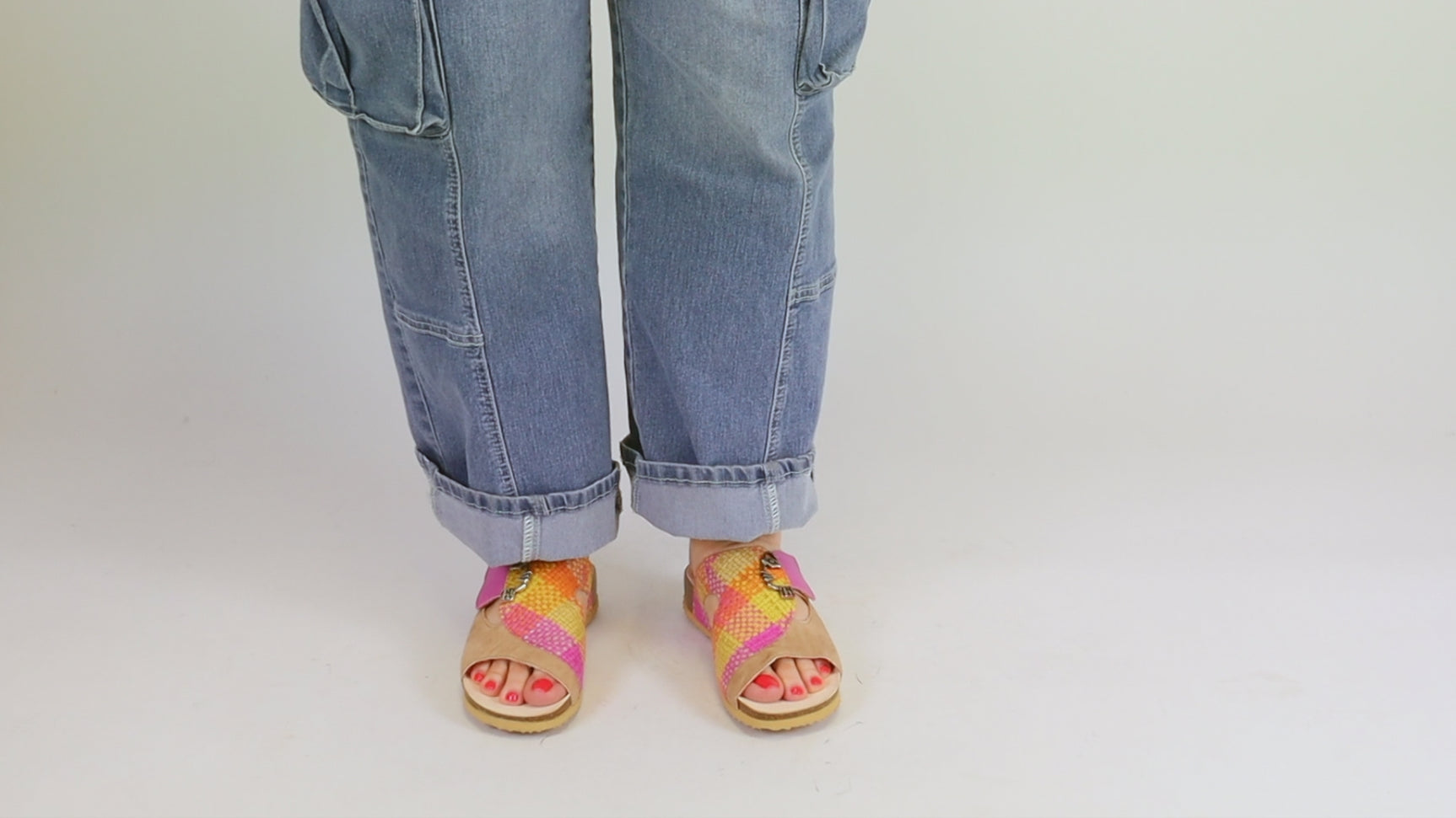 Mizzi Linen/Kombi Women's Sandals Think!
