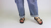 Clarinda Pewter Vachetta Women's Sandals Platforms Bussola