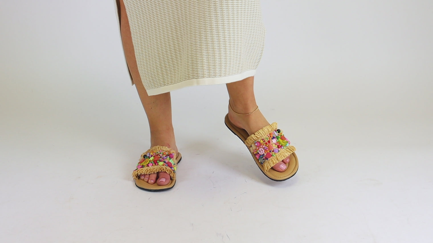 Shipwrecked Slide Multi Women's Sandals Free People