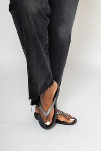 Vicki Pewter Gloss Women's Sandals Aetrex