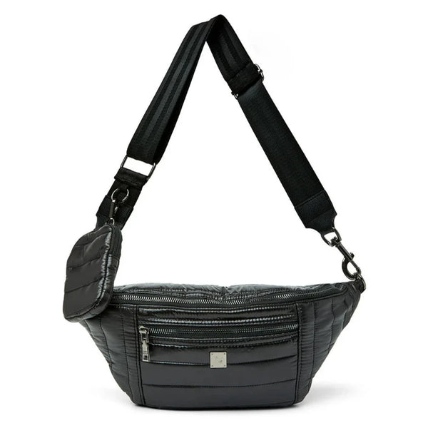 Sister Sling Shiny Black Gifts + Accessories Bags Think Royln    