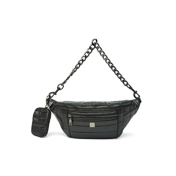 Sister Sling Shiny Black Gifts + Accessories Bags Think Royln    