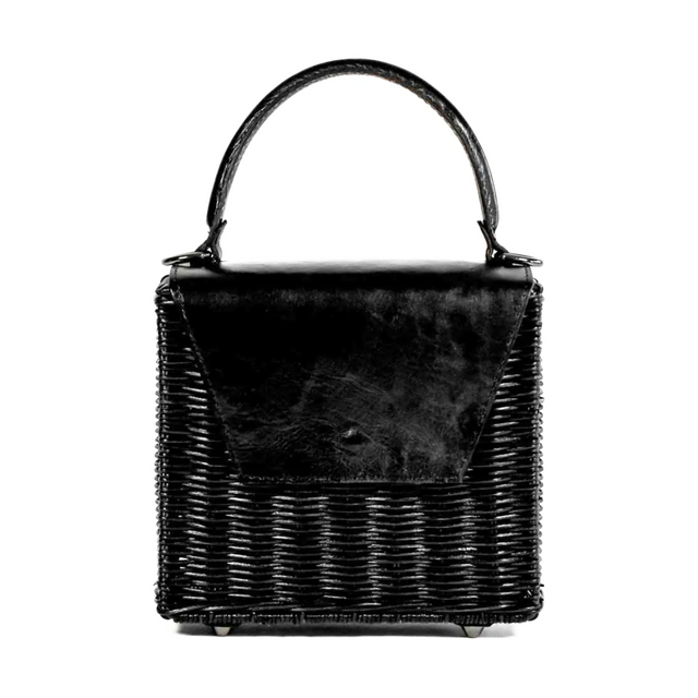 Rattan Box Bag Black Gifts + Accessories Bags Sister Epic    