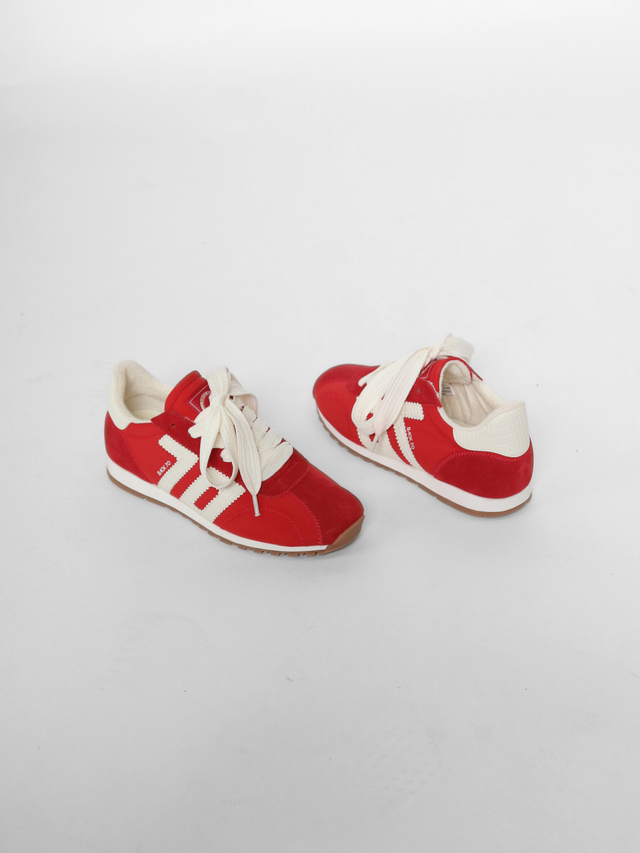 Asiana Red White Women's Sneakers Back 70