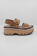 Lucia Reverse Vernice Farro Women's Sandals Platforms Homers