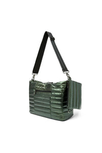 Two Faced Reversible Tote Pearl Olive Gifts + Accessories Bags Think Royln