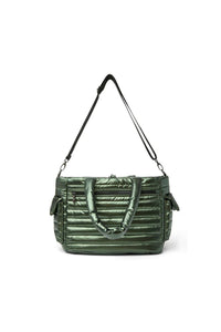 Two Faced Reversible Tote Pearl Olive Gifts + Accessories Bags Think Royln