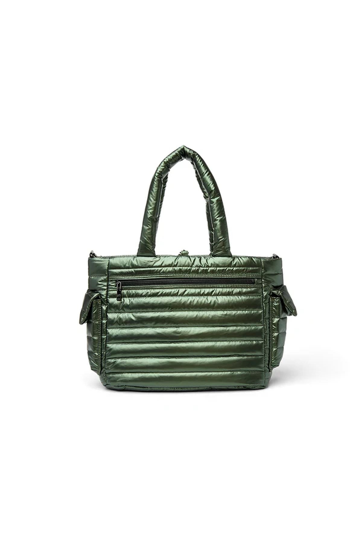 Two Faced Reversible Tote Pearl Olive Gifts + Accessories Bags Think Royln