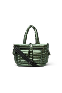 Two Faced Reversible Tote Pearl Olive Gifts + Accessories Bags Think Royln