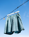 Petra Day Shorts Gingham Women's Bottoms Bibico