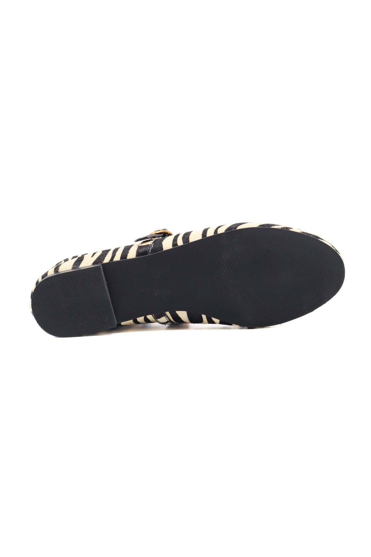 Larisa Calf Hair Mary Jane Flat Women's Shoes Flats Intentionally Blank