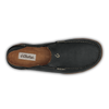 black slip on mens shoe