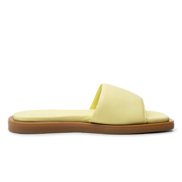 Women's krista mule butter leather slip on sandal by Shoe the Bear