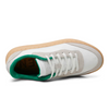 Women's may white/basil sustainable sneaker by Woden