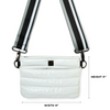 Women's BUM BAG WHITE PATENT by THINK ROYLIN