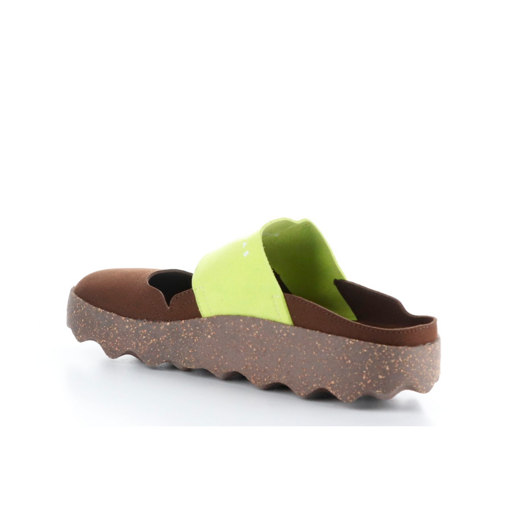 Women's cana brown sustainable slip on shoe by Asportuguesea
