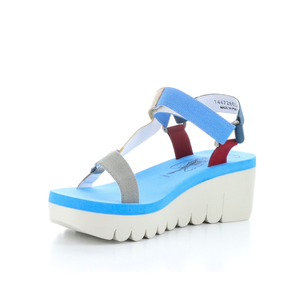 MULTI-COLOR YEFA SANDAL Women's Sandals Platforms Fly London    