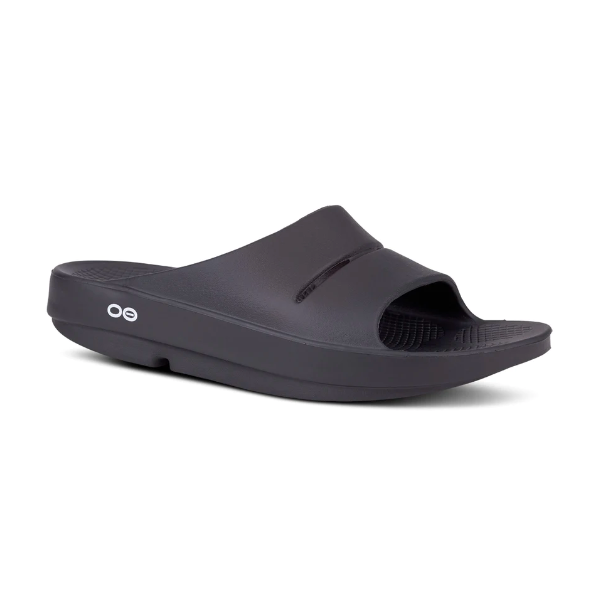 OOAHH BLACK SLIDE Women's Sandals Oofos    