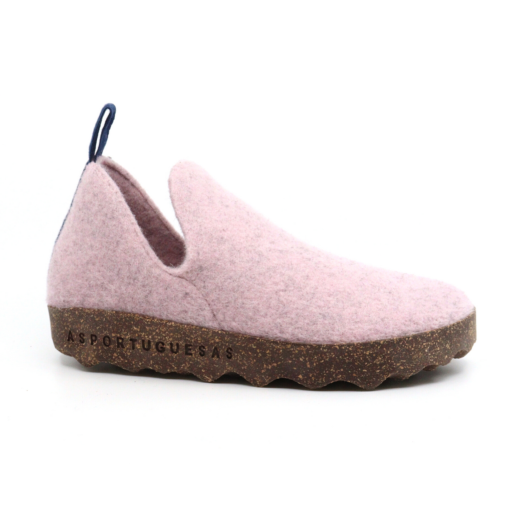 Women's city marble pink casual shoe by Asportuguesa