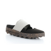 Women's cana black sustainable slip on shoe by Asportuguesa