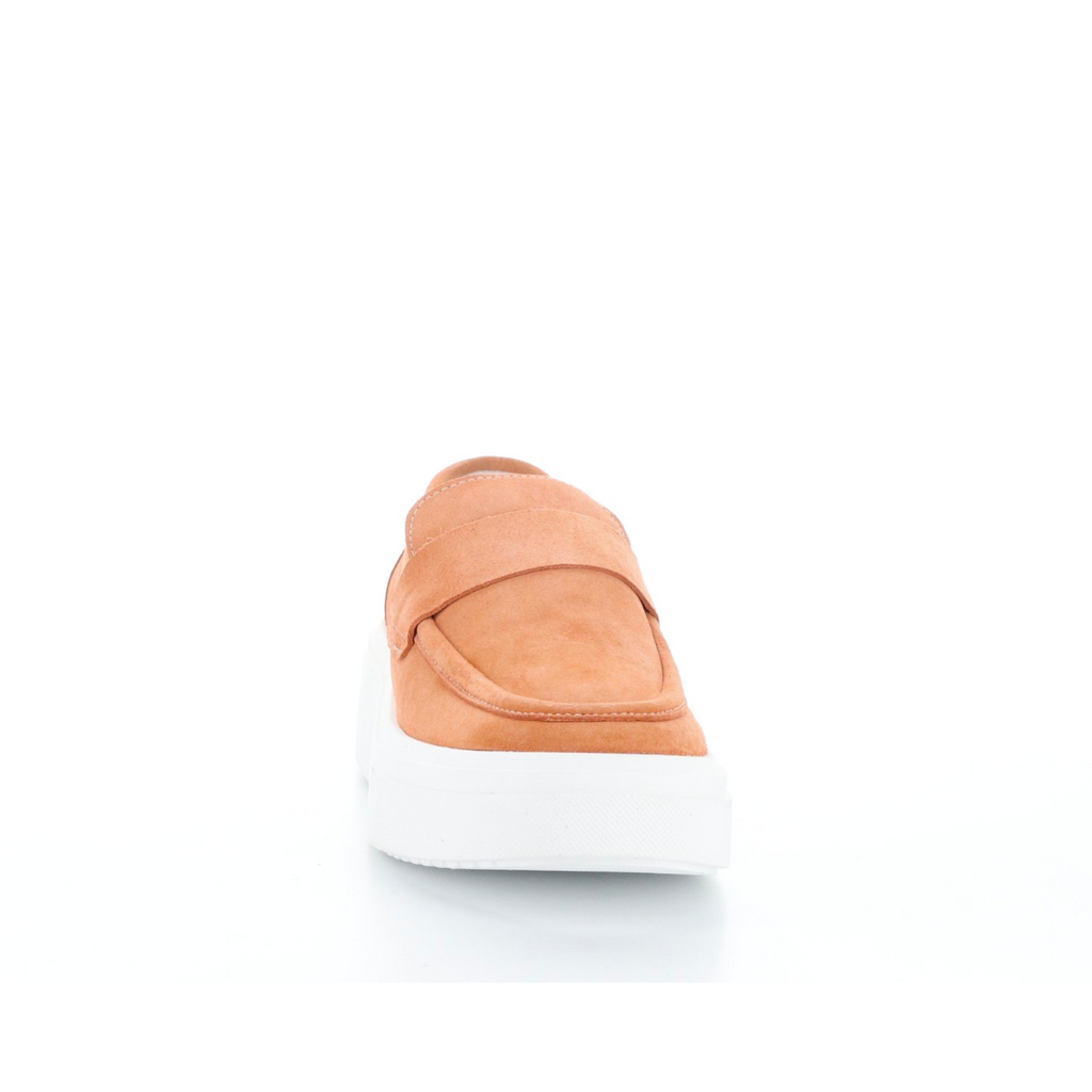 Women's frisco peach platform loafer by Bos & Co