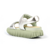 Women's waffo pure silver platform sandal by 4ccccees