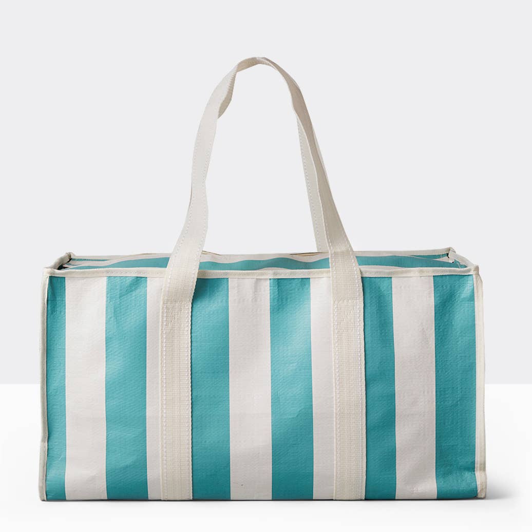 UTILITY ZIP TOTE AQUA CABANA Accessories Boon Supply    