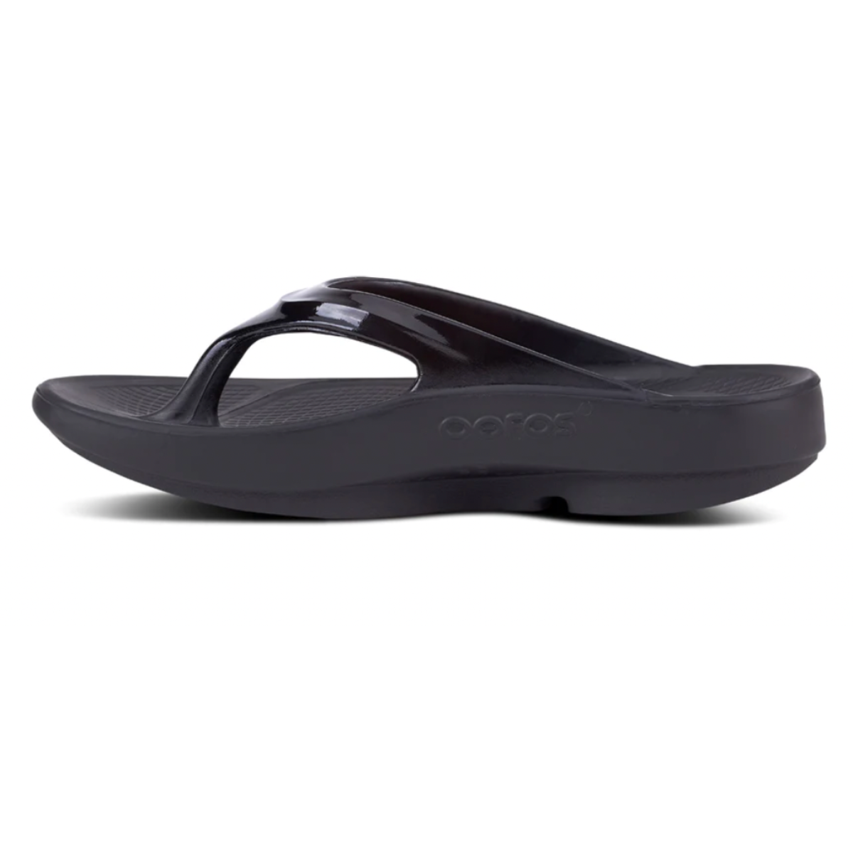 OOLALA BLACK THONG Women's Sandals Oofos    