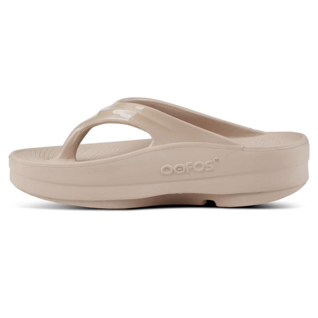 Women's OOMEGA THONG NOMAD platform flipflop by Oofos