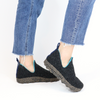 Women's city anthracite casual shoe by Asportuguesa