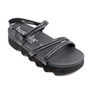 Women's cala nero platform strappy sandal by Bussola