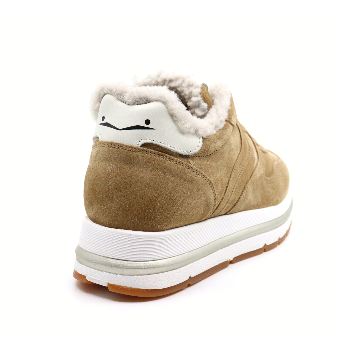 MARAN FUR TOBACCO Women's Sneakers Voile Blanche    