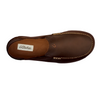 brown slip on mens shoe