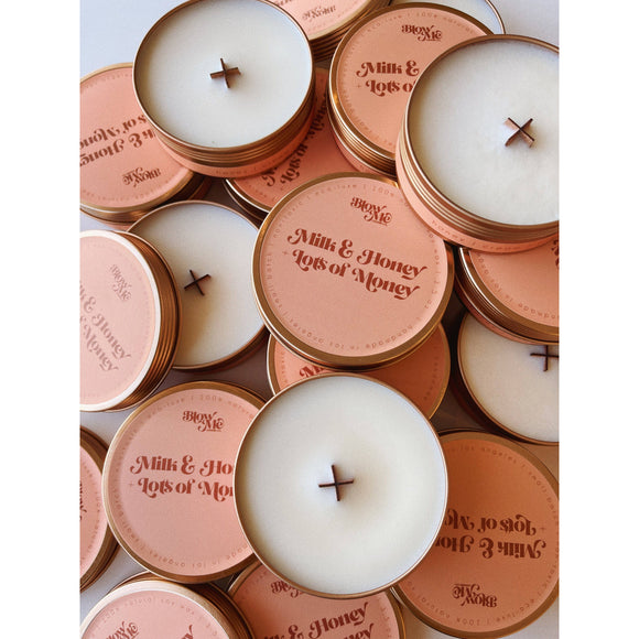 LIL FLICKER MILK + HONEY Gifts + Accessories Home & Gifts Blow Me Candle Co.    