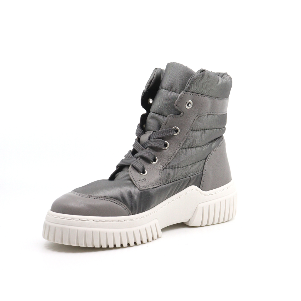 Women's laced hiker grey waterproof lace up boot by Gabor