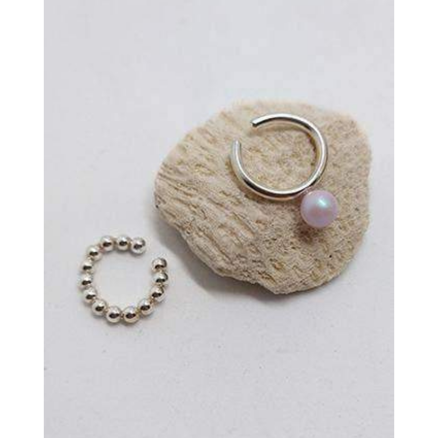 pearl IDA EAR CUFF SET