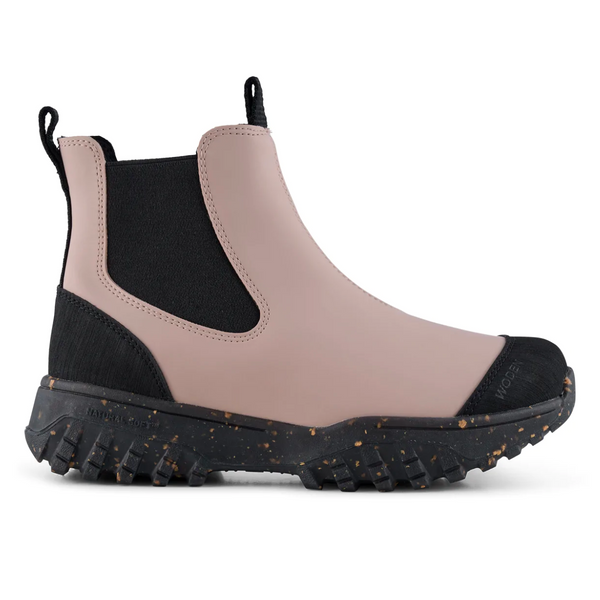 Women's magda track dry rose rubber boot by Woden